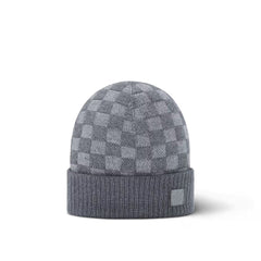 "VL" Beanie Grau