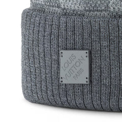 "VL" Beanie Grau