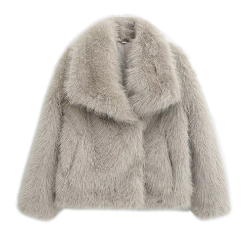 Faux-Fur Jacke